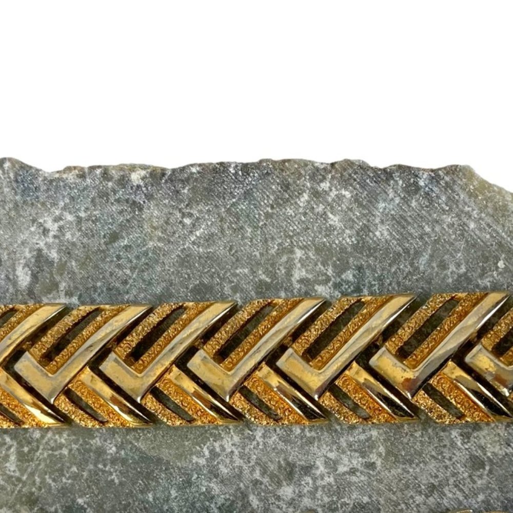 Vintage Gold Tone Monet Bracelet